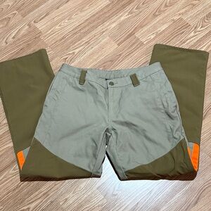 Women’s Tan and Blaze Orange Brush Pants